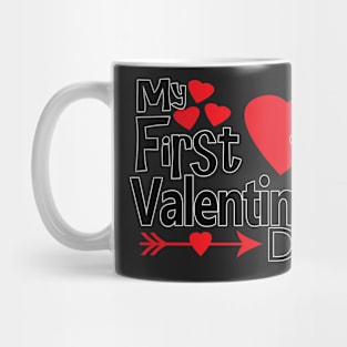 My First Valentine - Baby Valentine Gifts Mug